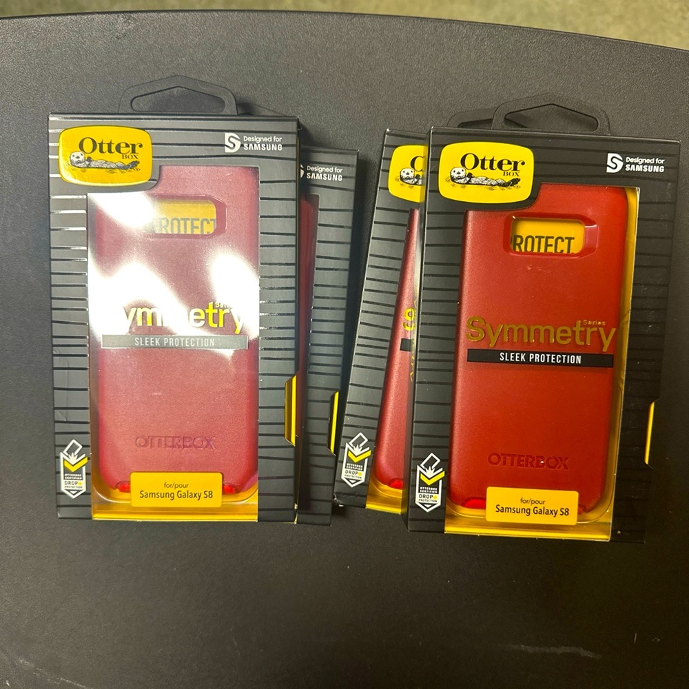 Otter box phone cases for Samsung Galaxy S8. I have 4 of them.